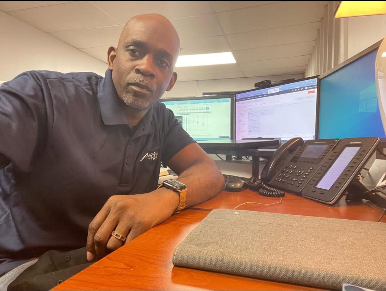AspireOn founder at work